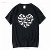 Horse Love T Shirt GifT Owner HearT Equestrian Animal Lovers Mom Long or Short Sleeves Vintage Washed Homme Graphic Stretched