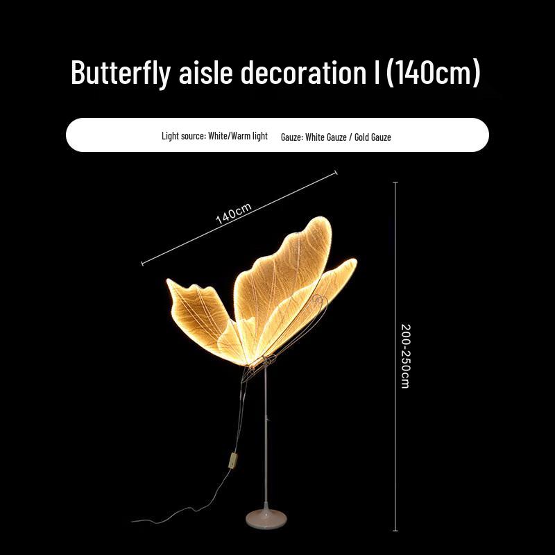 Heixie Luminous Butterfly Wing Decoration