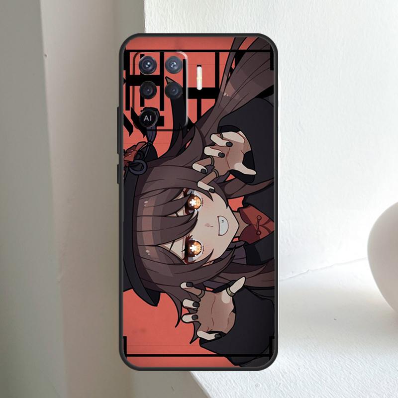 

Чехол Genshin Impact Zhongli Hutao для OPPO A96 A76 A16 A5 A6 Pro A15 A17 A57 A18 A38 A58 A78 A98 A54 A74 A94 A40 A60 A80 OPPO A15