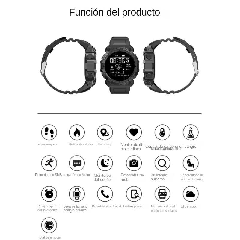 Y56 Smart Watch Men Women Full Round Color Screen Blood Pressure Heart Rate Monitor Fitness Outdoor Smart watch for Ios Android