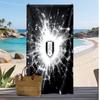 Fulham Football Print Beach Towel, Large Soft Quick Dry Towel for Beach Camping Swimming