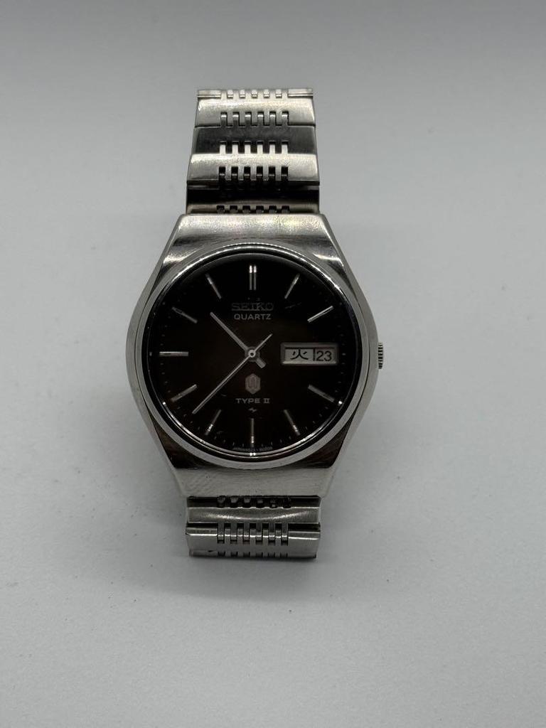 [USED] SEIKO Quartz Watch TYPE II Black