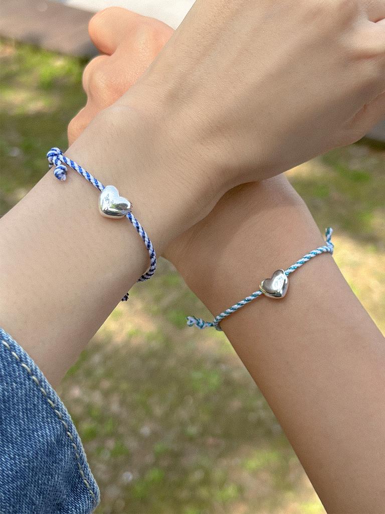 Getmebling Heart Twist Knot Bracelet