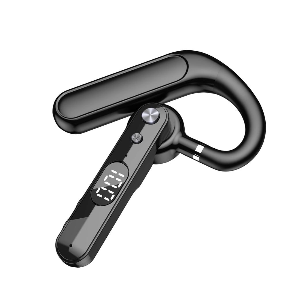 Ergonomic Wireless Earphones With Physical Mute Key Battery Indicator And CVCs Voice Enhancement Technology
