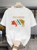 Unisexs Fashion Crew Neck TShirt Trendy Printed Pattern Casual Outdoor Unisexs Tshirts for Summer