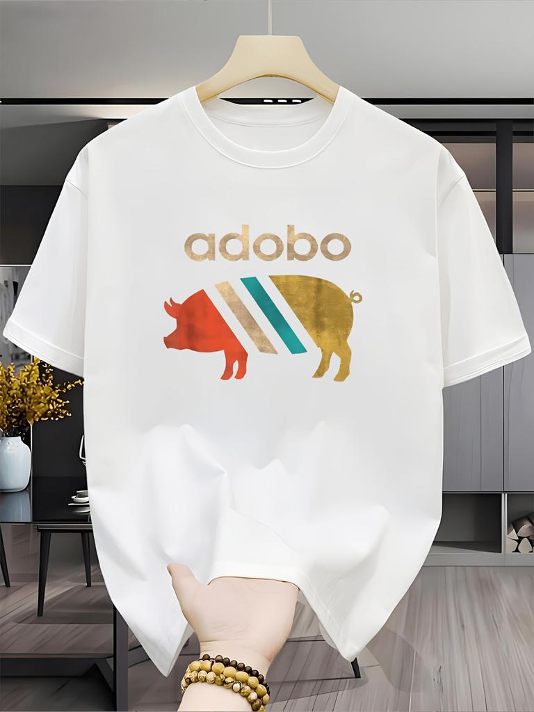 Unisexs Fashion Crew Neck TShirt Trendy Printed Pattern Casual Outdoor Unisexs Tshirts for Summer