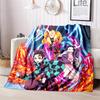 Japanese Manga Artist Koyoharu Gotouge's Demon Slayer Blanket Soft and Portable Four Season Home Bed, Office Travel, Lunch Break, Warm Blanket K41