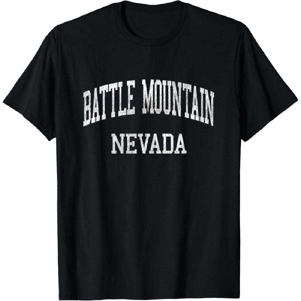 

Battle Mountain Nevada NV Vintage Athletic Sports Design T-Shirt(1) S