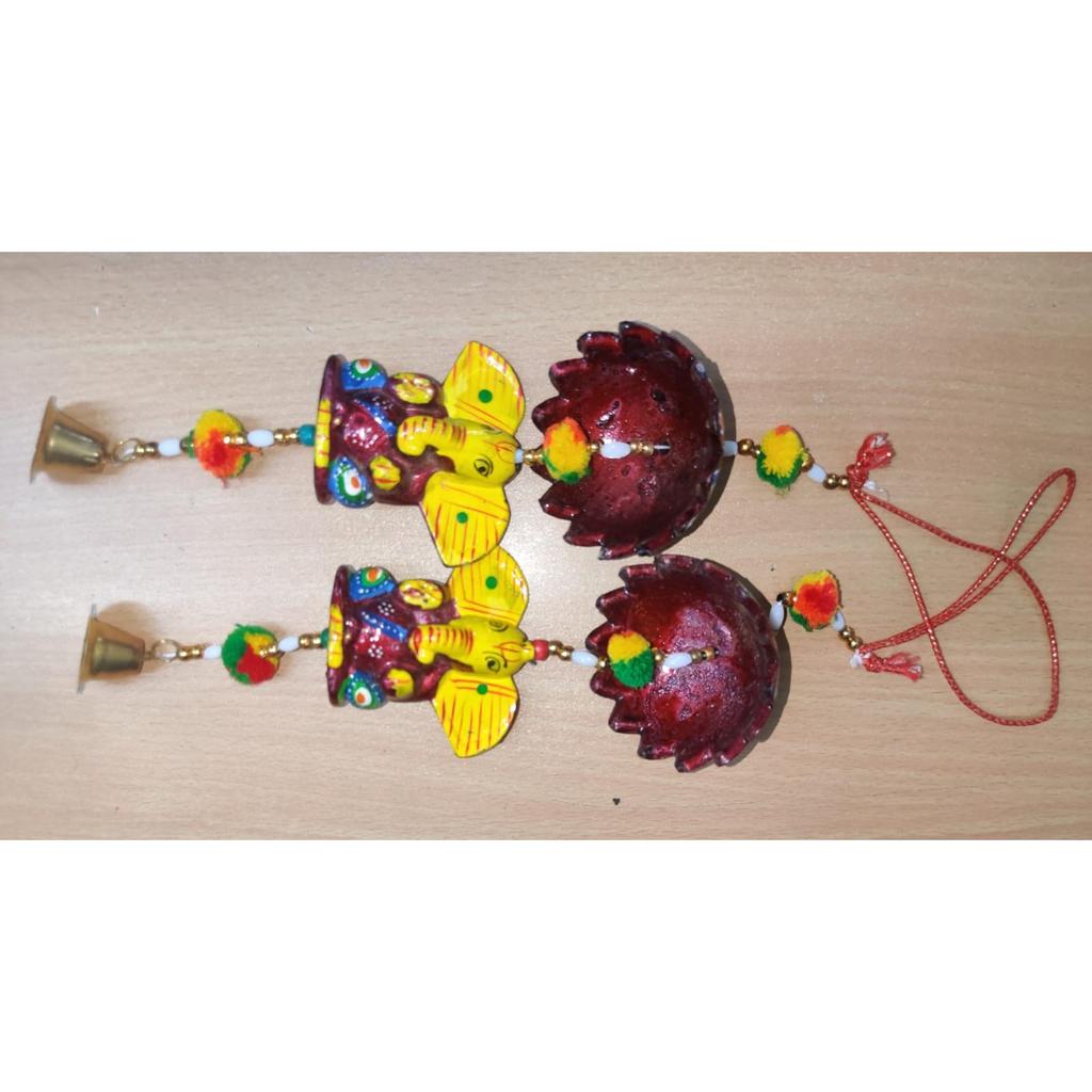 @ Lord Ganesha Door/Wall Hanging Multicolour 1 pair UK185 50%OFF