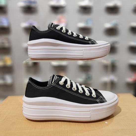 Кеды Converse Chuck Taylor All Star Move Low Черные из холста 4