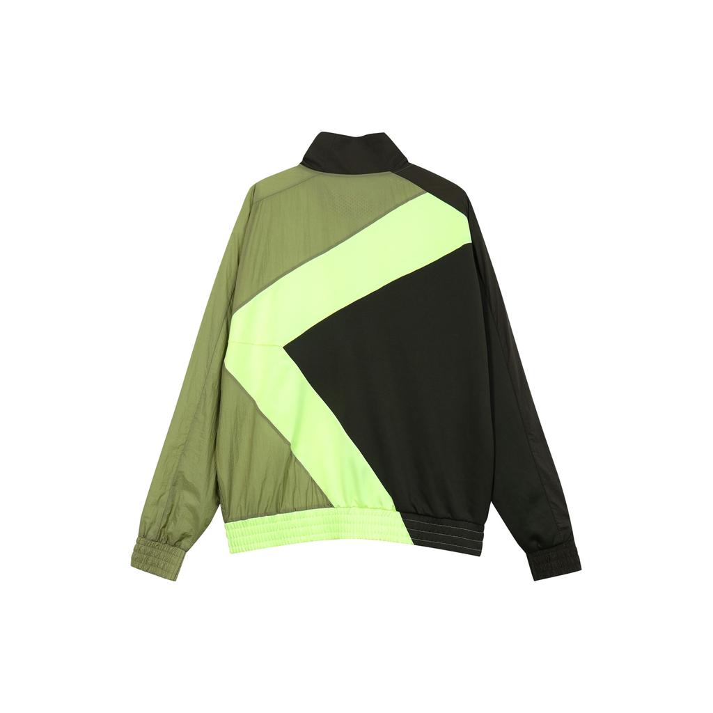 Jordan Diamond Contrast Casual Sports Jacket Men Jackets Dark-Green CI7916-355
