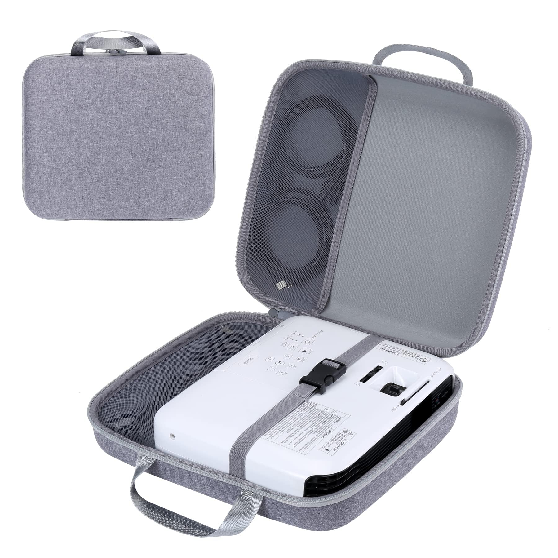 

Aenllosi Storage Case Compatible EPSON Projector Off White EB-W06 / EB-E01 / EB-X06 / EB-W05 / EH-TW750 (Case Only) сірий колір
