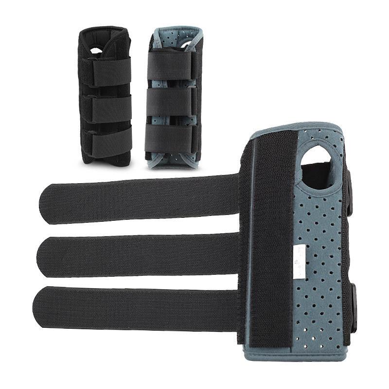 Enhanced Aluminum-Alloy Strip Support Wrist Fixation Wrist Protective Cover Fixation Splint Velcro Adjustable Durable