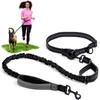 Hot Sale Running Dog Walking Belt Traction Rope Reflective Safety Buffer Retractable Outdoor Dog Rope Outdoor Sports Dog Rope