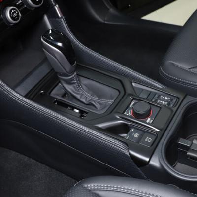 Mattschwarze Mittelkonsolen-Schalthebel-Panelabdeckung für Subaru Forester SK -24