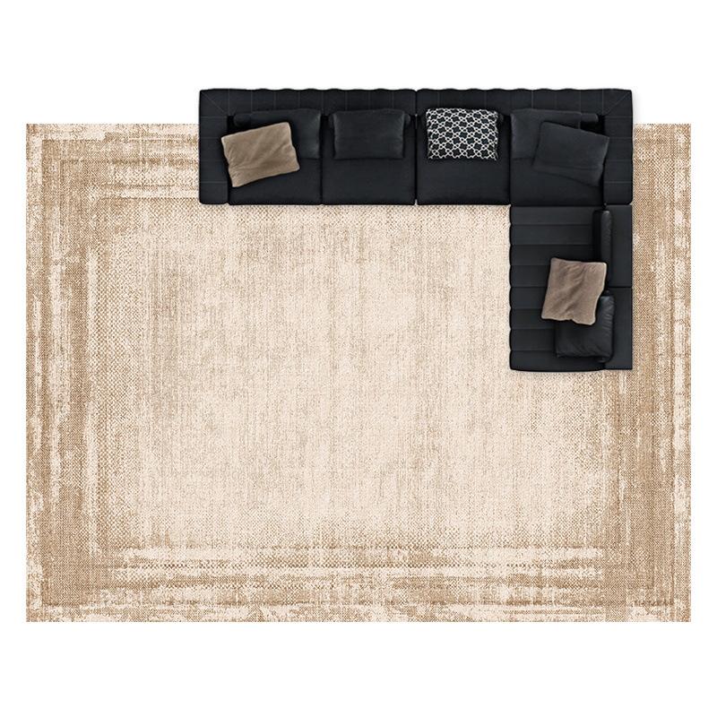 2025 Italian Minimalist Luxury Carpet: Dirt-Resistant & Easy-Care for Living Room, Autumn/Winter
