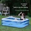 Inflatable PVC Swimming Pool for Kids and Adults - Foldable, Waterproof Outdoor Play