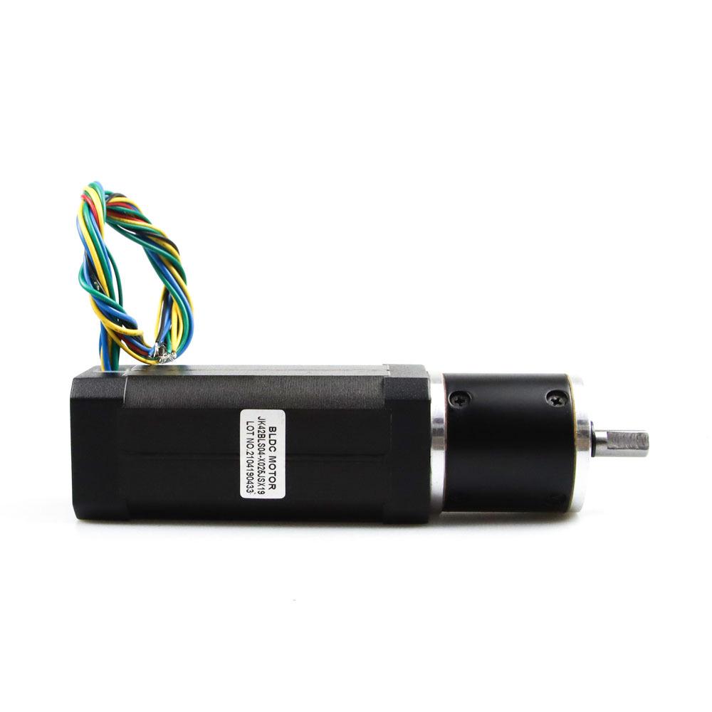 Low-Heat Durable 24V Brushless DC Motor with NEMA17 Miniature Gearbox