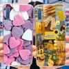 For Cover Samsung Galaxy A7 2018 Case New Fashion Flower Bumper Soft Silicone Phone Case For Samsung A7 2018 A750 SM-A750F Coque