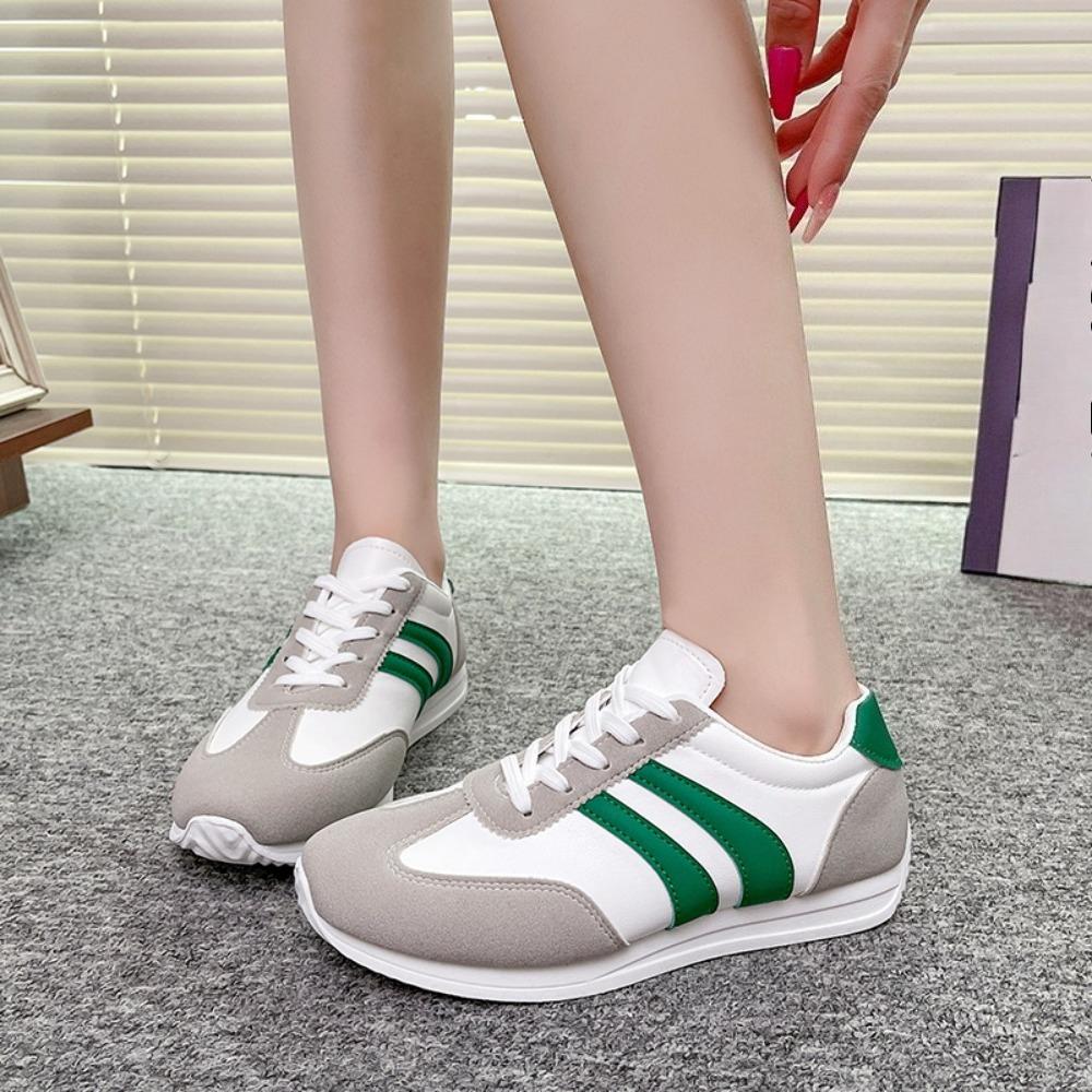 Fashion Women's Sporty Breathable Versatile Flat Shoes Spring Autumn New Style Soft Bottom Board Shoes Casual Shoes size 36-43