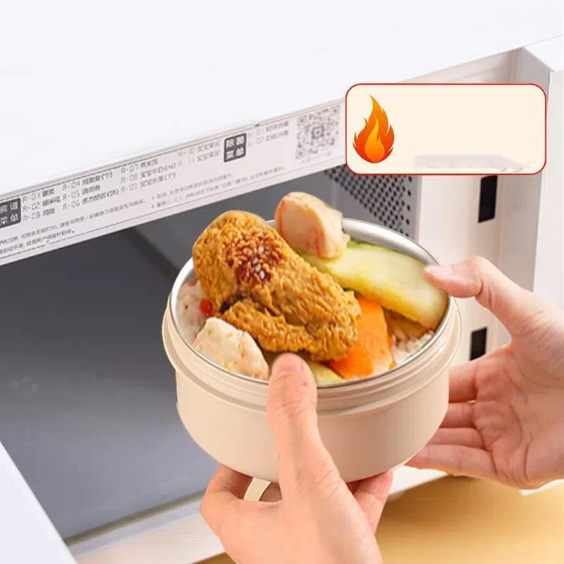 Stainless Steel Portable Multi-layer Insulated Bento Box Food Storage Containers Picnic Lunchbox