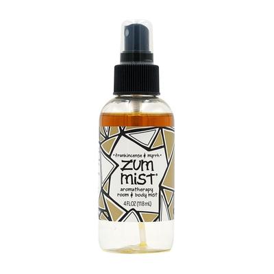 Zum Mist Aromatherapy Room & Body Mist Spray Frankincense & Myrhh, 4 Fl Oz