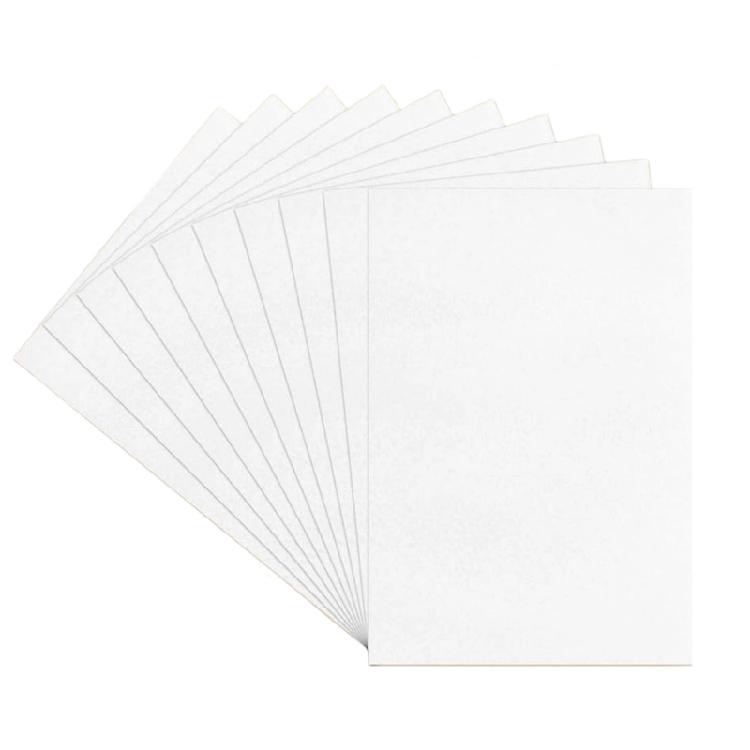 

100 Heat Sensitive Plastic Sheets Shrink Film Blanks Perfect For Custom Keychains Earrings And DIY Ornament 1