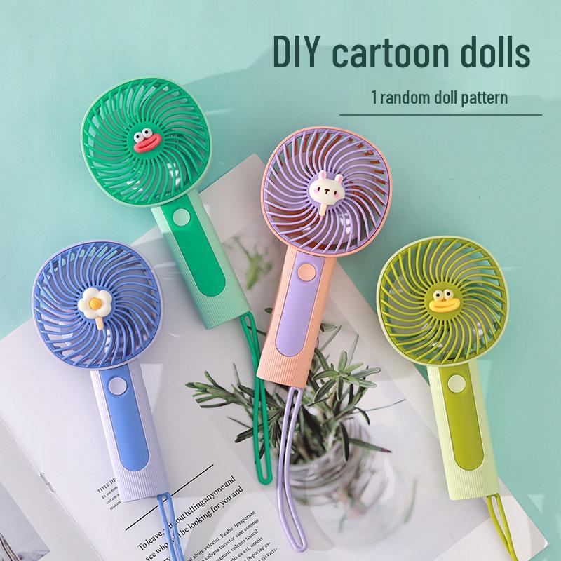 Ventilator portabil de vară mini USB de mână - Ventilator electric compact pentru dormitor și camping, Cadou mic ideal