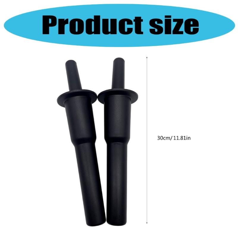 2 stycken plastmixertillbehör Livsmedelsgodkända blandningsstavar Ergonomiska grepphandtag för köksapparater och köksredskap