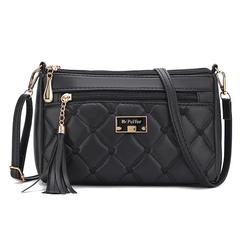 

Женская универсальная сумка кроссбоди: Модная, Вместительная, Высококлассная Сумка для телефона и мамы чёрный