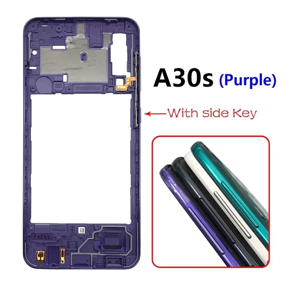 Phone Middle Frame For Samsung A21s A20s A30s A50s A70s Frame Housing Replacement Repair Parts