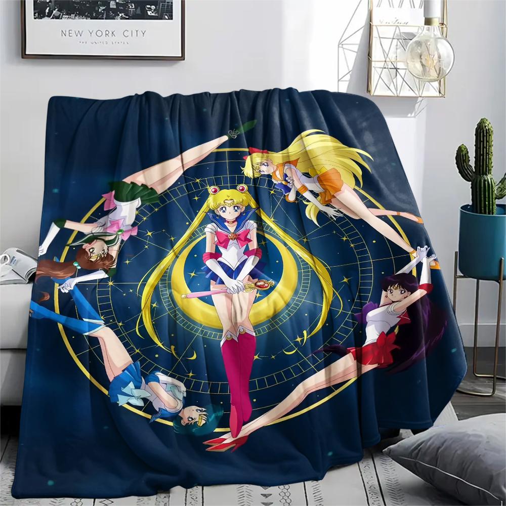 Sailor Moon Magical Girl Blanket, Sailor Moon Fan Soft Throw, Perfect Gift.chl