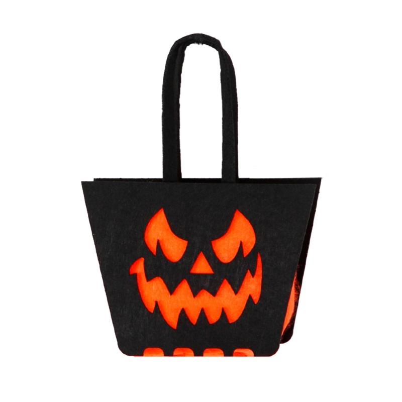 Halloween Candy Bag Gift Cookie Bags Fun and Functional Parties Favor Bags for Treats Gift Storage Pouch Holder
