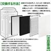 BBT Dust Collection Deodorizing Dust Collection HEPA Filter Replacement for Humidifying Air Purifiers FZ-D50HF Filter, FZ-D50DF Filter, KC-L50-W,