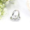 1Pair Couple Ring  Diamond Wedding Engagement Jewelry Adjustable Rings