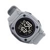 Multifunction Sports Watch Unisex Digital Chronograph Waterproof Electronic Wristwatch Grey