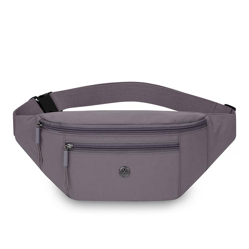 Nylon Waterproof Waist Pack Shoulder Chest Bag for Women Adjustable Strap Travel Purse Luxury Summer Girls Bag