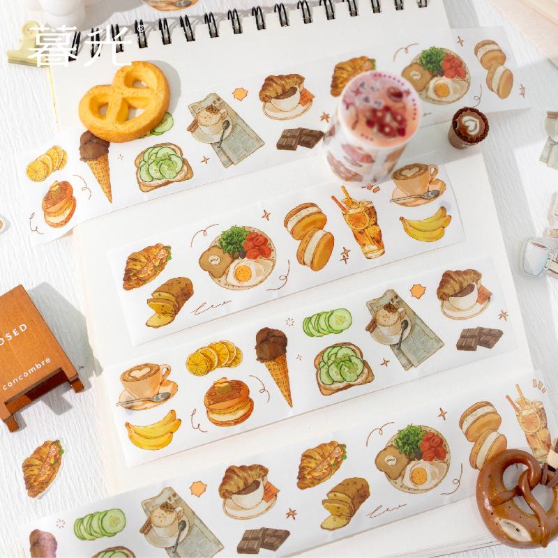 1pcs DIY Decoration Adhesive Tapes Japanese Life Sketch Washi Tapes Masking Tapes stickers stationery