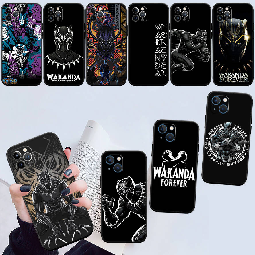 Wakanda Black Panther Phone Case for Redmi Note 12 12S 12C 13 13C 13R 14 14S 14R 14C 11A 13X A3 A3X A4 A5 Pro Max Plus