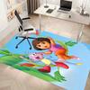 D-Doras The Explorer Printed Absorbent Washable Carpet, Non-Slip Bathroom Mats, Kitchen Rugs, Yoga Mat,Living Room Entrance, Camping Picnic Rugs