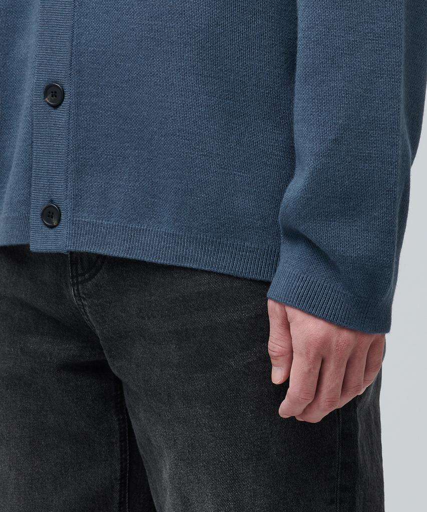 Musinsa Standard Minimal Cardigan [Midnight Blue]