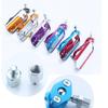 1 Pair Rearview Mirror 8mm And 10mm Aluminum Alloy Mirror Assemblies