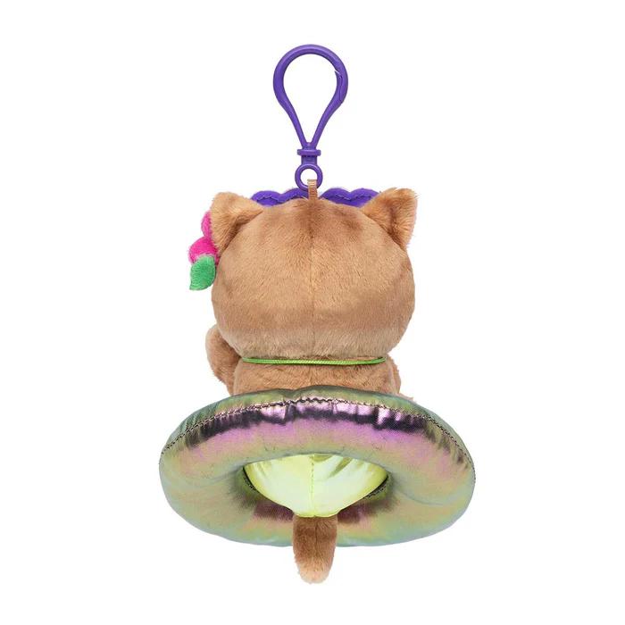 mofusand Vacation GAL Nyan Mascot Key Chain ( Sunburn ) Japan NEW