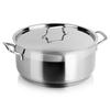 Steel Pot with Lid ANETT 30 Cm, 8.5 L