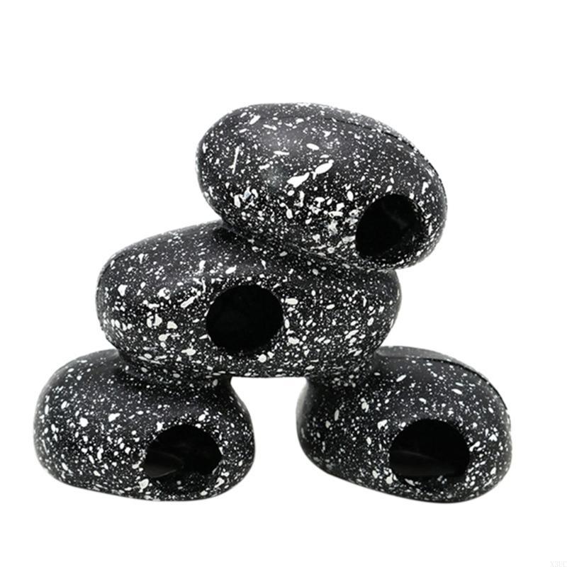 

Aquarium Resin Decoration Fish for Tank Rock Cave Hideout Landscape Accessories X3UC