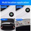 SBNI3 Car Door Shock Absorber Gasket Anti-collision Silicone Sticker Pads For Skoda Octavia Rapid Fabia S Logo A7 Superb KAMIQ