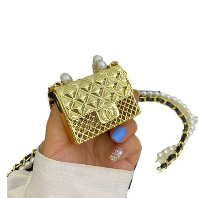 Niche Dizaino Rankinė 2023 Naujas Mados Perlinės Grandinėlės Maišelis Vasaros Aukščiausios Kokybės Mini Crossbody Raudonas Maišelis Deimantas