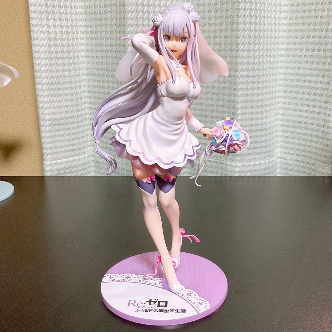 

[USED] Re:Zero Emilia Wedding Figure