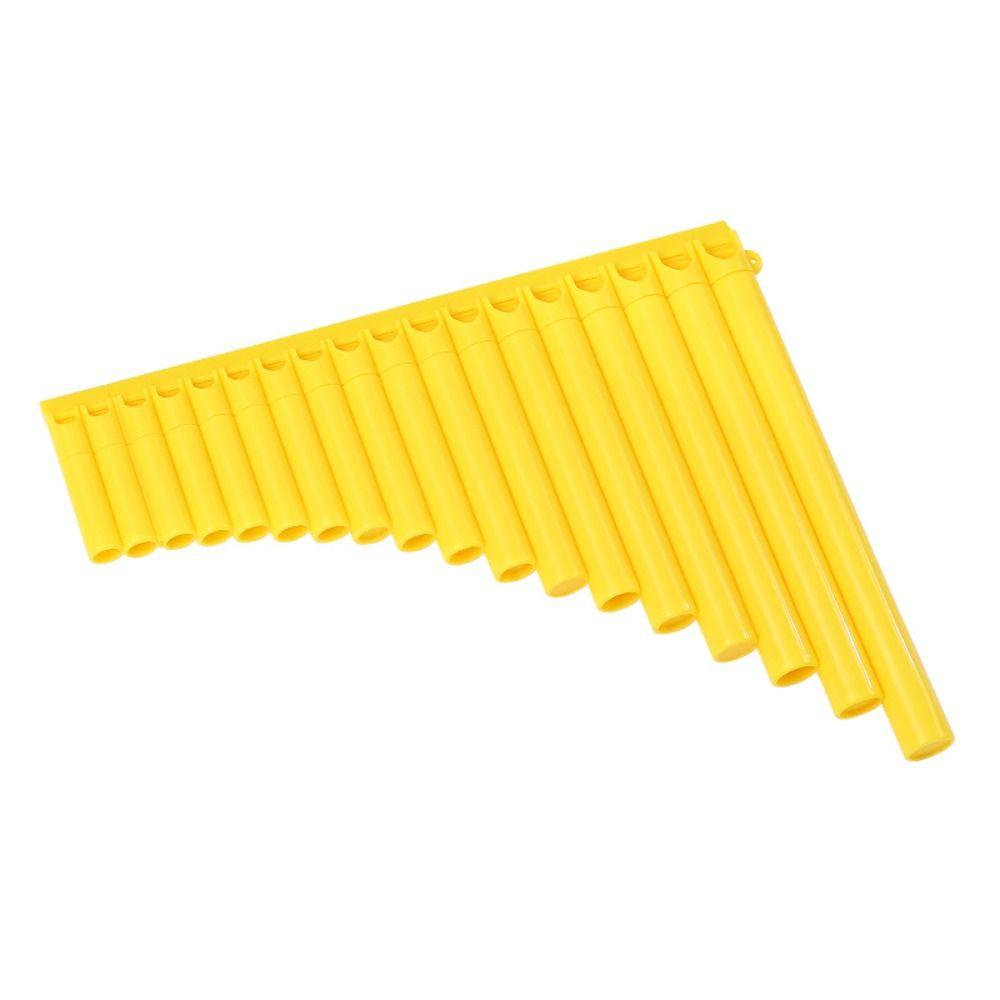 18 Pipes Pan Flute Portable Wind Instrument Beginner Friendly C Scale Panpipe  Musical Performance