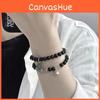 Elegant Alloy Bracelet Retro Geometric Design For Men And Women 2024 Summer